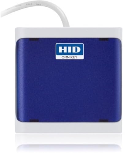 OMNIKEY 5027 - vorkonfigurierter Keyboard Wedge Reader für 14,53 MHz Chipkarten