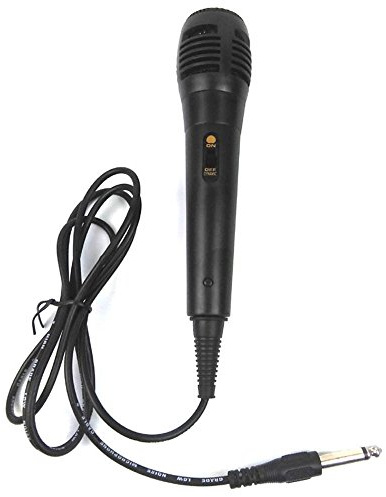 Karaoke-Gesangsmaschinen-Mikrofon, unidirektionales dynamisches Mikrofon mit 1,5 m Kabel