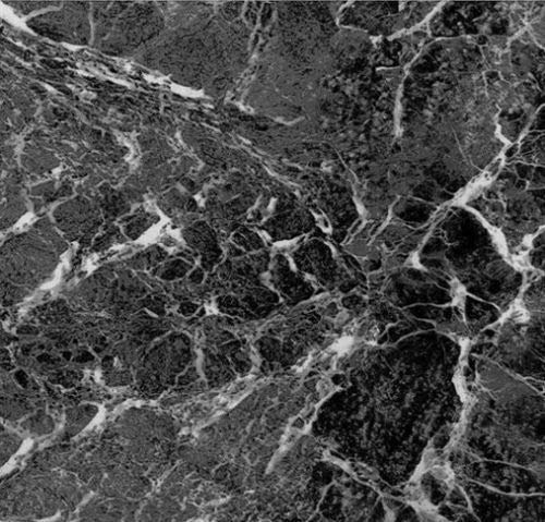 Marble Effect Tiles Self Adhesive Sticky Vinyl Tile Flooring Black/Grey 31cm x 31cm (16 Tiles (16sqft))