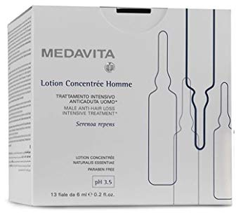 Medavita Lotion Concentrée Homme Anti-Hair Loss Kit Intensivbehandlung für Herren, 13 Fiale 6 ml