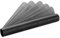 DekoHaus Organza Rolle 36cm x 9m, Schwarz