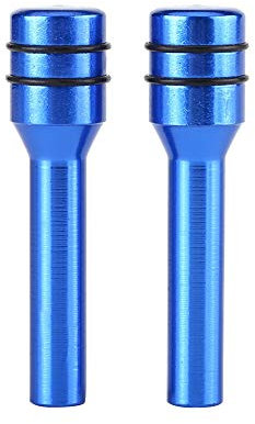 Fydun Car Door Lock Pin, 2Pcs Aluminum Alloy Universal Car Truck Interior Door Lock Knob Pull Pin Covers