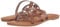 Amazon Essentials Sandalo Slide Basso con Cinturino Donna, Marrone Cenere, 44 EU Larga