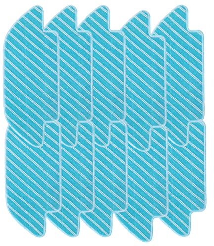 FFYan Almohadilla Para mopa de 10 piezas compatible con Cecotec Conga Series 3490 4090 5090 4690 5490 6090 Reemplazo de almohadilla para aspiradora