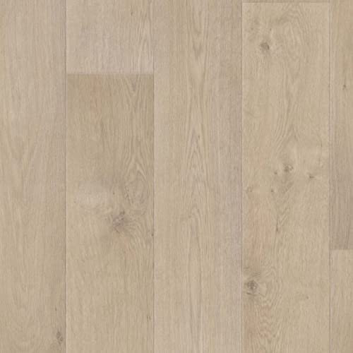 PVC Bodenbelag Meterware Holzoptik grau beige CV Bodenbelag ideal für Wohnzimmer und Schlafzimmer Vinyl Meterware in 200 300 und 400 cm Breite | Variante : 2m x 5m