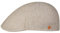 Mayser Paddy Leinen Flatcap Schirmmütze Schiebermütze Herren - Made in The EU mit Schirm, Futter Sommer Frühling-Sommer - 56 cm beige