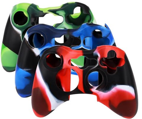 Leery Schutzhülle für Xbox-360-Controller, super griffig, 3 Stück