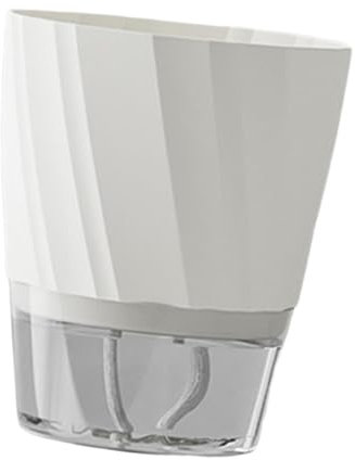 MagiDeal Pot de Fleurs à arrosage Automatique, Rebord de fenêtre extérieur, réservoir d'eau Transparent léger, conteneur de Plantation Simple, Pot de Plantes, Je
