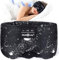 Musicozy Sleep Mask with Bluetooth Headphones,Soft Silk Eye Mask Headphones for Men Women,Soft Sleep Headphones Bluetooth Eye Mask for Sleeping,Travel,Relax,Yoga,Meditation,Large in Size
