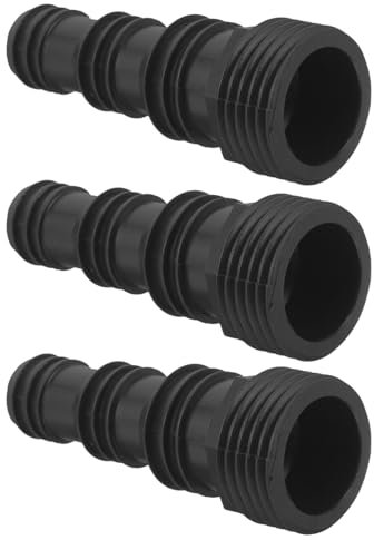 Kisangel 3 Pièces Raccord Arrosage Connecteur De Tuyau Rapide Adaptateur De Tuyau Accessoire De Jardin pour Tuyaux Arrosage Et