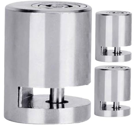 YOSADIER 3piezas Candado De Freno Disco para Motocicleta Alta Resistencia Antirrobo Protección Integral