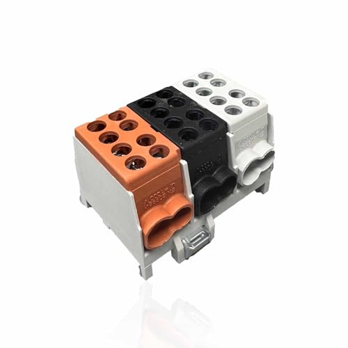 SD ProfiLine Hauptleitungs-Abzweigklemme HLAK 25-3/6, 1 Stück (braun, grau, schwarz)
