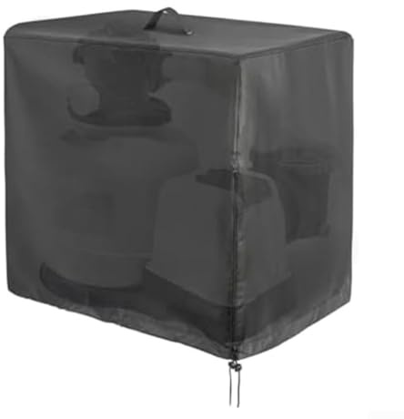 Robuste, wasserdichte Abdeckung für Intex Poolpumpe, Sandfilter, sicheres und verstellbares Design