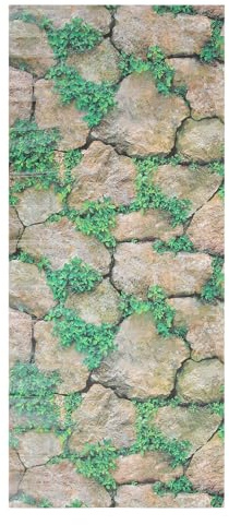 BELLIFFY Selbstklebende Felsen Aufkleber für Reptilien terrarien Langlebige Terrarium Hintergrunddekoration Realistische Landschaftswandtattoos für Haustierboxen Einfach zu Kleben Robust