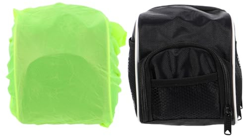Alipis 2 Stück Lenkertasche Fahrrad mit Regenhülle Schnellverschluss Robuste Fahrradtasche für Mountainbike Klapprad und Rennrad Geeignet Fahrrad Zubehör