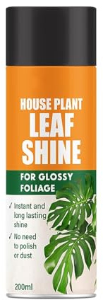 HOCHSTE® Indoor Plant Leaf Shine, Convenient Foliage Care Spray, Helps Clean Leaves and Reduce Dust Build-Up, Ideal for Monstera, Croton, Schefflera & Ficus, 200ml, (Pack of 1)