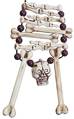 Bristol Novelty BA012 Skelett Knochen Halskette