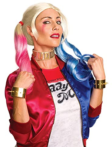 Suicide Squad Harley Quinn Costume Jewelry Set Adult One Size