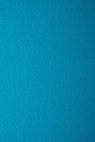 Netuno 100x Tonkarton Blau einseitig strukturiert DIN A4 210x 297 mm 220g Prisma Oceano Fotokarton mit Struktur Karten-Karton mit Textur farbig A4 Bastel-Karton bunt strukturiert Prägekarton