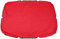 190x132x15cm Hollywoodschaukel Ersatzbezug Sonnendach Ersatzdach Gartenschaukel Gartenliege 3-Sitzer (Rot)