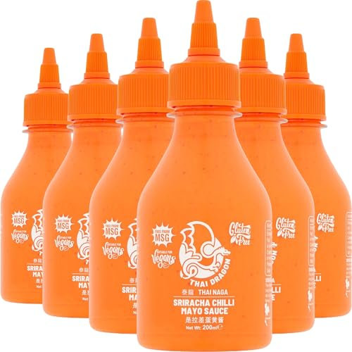 Thai Dragon Sriracha Chilli Mayo Sauce 200 ml (Case of 6)
