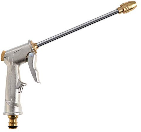 Color Hochdruck-Langschlauch-Spritzwasserpistole, Schlauchdüse, Jet Wash, Wassersprühgerät Metall Messingdüse Gartenschlauch Rasen Autowaschwassersprühwerkzeug