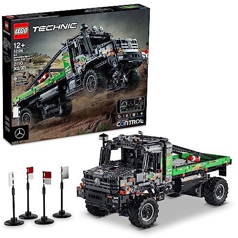 LEGO 42129 Technic 4x4 Mercedes-Benz Zetros Offroad-Truck, ferngesteuertes Auto, App-kontrolliertes LKW-Spielzeug