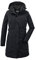 Killtec Damen Parka Funktionsparka mit abzippbarer Kapuze KOW 165 WMN PRK wasserdicht, Winddicht, atmungsaktiv 00200-schwarz 40