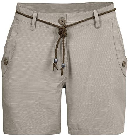 G.I.G.A. DX Damen Casual Shorts mit Gürtel/Kurze Hose - GS 89 WMN SHRTS, hellsand, 34, 38169-000