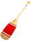 Deko-Paddel Maritime-Deko Ruderpaddel Holzpaddel Paddel Holz rot 105 cm lang