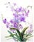 DCIDBEI 5D Diamond Painting Full Set Eckige Steine Orchidee Phalaenopsis 40x50cm DIY Diamant Bilder Quadratische Steine Diamant Painting Stickerei Set Kreuzstich Bilder Malen nach Zahlen Stitch