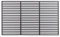 Grillrost Gusseisen eckig 67x40 cm emailliert Grillgitter, Gussrost, Grillauflage, Grillplatte, Gitter für Grill, Grillzubehör, Grillaufsatz, Barbecue
