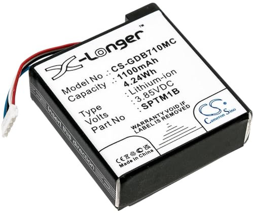 Battery For GoPro Hero 7 Silver, SPTM1B,