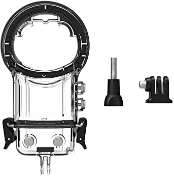 LICHIFIT Boîtier étanche étanche pour appareil photo panoramique Insta360 X3 avec accessoires de montage