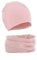 MAKFORT Loop Kinder Mit Beanie Mütze Kinder Baumwoll Schals Baby Schals Winter Loop Schal Junge Und Mädchen