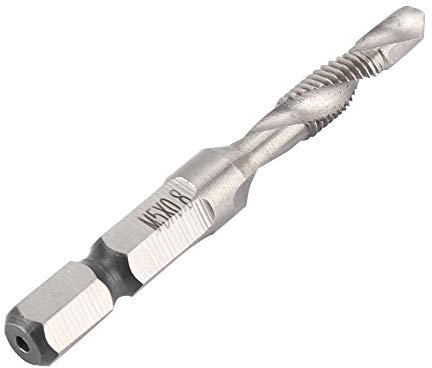 Taladro 1 4 Bspt 6mm 7 × 1 × 1 Hss 1 4 Vástago Hexagonal Brocas Cónicas Pieza de Herramienta Eléctrica