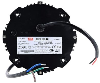 Mean Well HBG 160W 2.6A LED Driver HBG-160-60B Fuente de alimentación conmutada Transformador Convertidor
