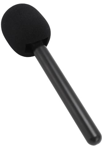 Interview de Poignée d'entretien de Microphone, Adaptateur Portable de Micro sans Fil, Adaptateur de Micro avec Mousse de Pare-Brise pour Rode Wireless GO II