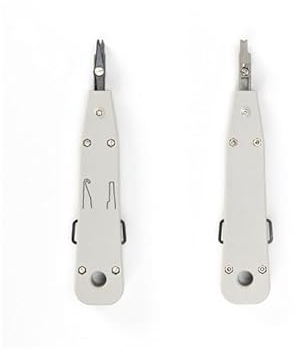 2Pieces, Krone IDC Style Punch Down Tool, Ethernet Punchdown Tool for Telephone/Data Wall Socket Wiring