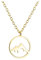 Sofia Milani - Damen Halskette 925 Silber - vergoldet/golden - Berg Anhänger - N0760