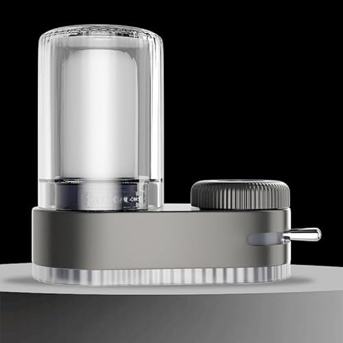 Zuquik Filtre à Eau Robinet 7 Étapes, Filtre pour Robinet de Cuisine, Purificateur pour une Eau Potable Pure (Inclut Recharge)