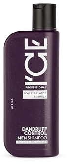 ICE Professional Shampoo Dandruff Control Men 250 ml – Herren Haarpflege | Gezielte Kopfhautpflege reinigt sanft und unterstützt ein saubereres, ausgeglichenes Gefühl