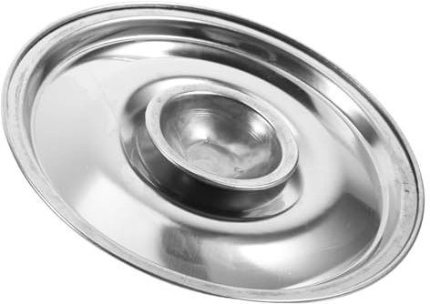 CHILDWEET Stainless Steel Lid Mini Bowl Lid Cooking Pot Cover Replacement for Frying Pan