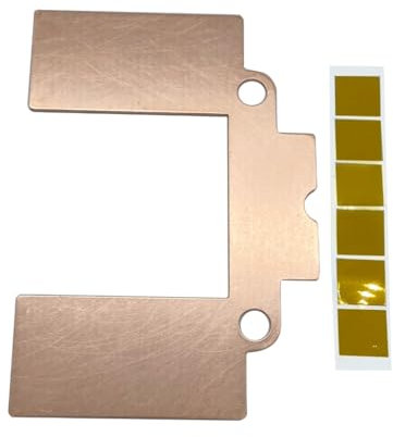 GPU vernickelter Kühlkörper-Grafikkartenspeicher 5600 5700XT Down 15-40 Grad GPU Thermal Pad