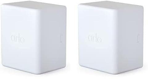Arlo Zertifiziertes Zubehör, Wiederaufladbarer Akku, Kompatibel Mit Arlo Pro 3, Pro 4, Pro 5, Ultra 2 Überwachungskamera Aussen WLAN, Weiß (Packung mit 2)
