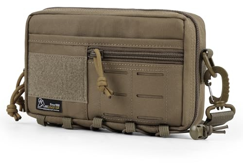 Mardingtop MOLLE Tasche, Universaler EDC Organizer Pouch | Mit Abnehmbarem Insert Und Schultergurt Für Taktische Ausrüstung, Laufen, Radfahren, Camping Und Outdoor Aktivitäten