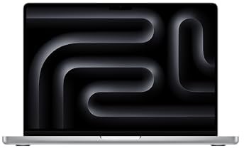 Apple MacBook Pro Laptop mit M5 Chip mit 10-Core CPU und 10-Core GPU: Entwickelt für KI, 14,2 Liquid Retina XDR Display, 32 GB gemeinsamer Arbeitsspeicher, 1 TB SSD, WLAN 7; Silber