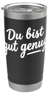 Du bist Gut genug Stainless Steel Insulated Tumbler