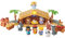 Fisher-Price J2404 - Little People Weihnachtskrippe Geschenkset, mit 12 Figuren und 5 Zubehörteilen, Babyspielzeug ab 12 Monaten