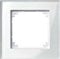 Merten 489119 M-PLAN-Echtglasrahmen, 1fach, Brillantweiß